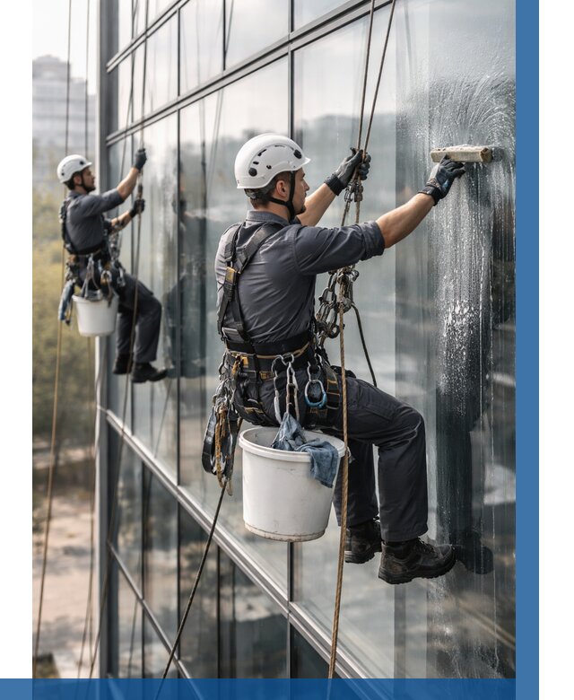 Мойка сплошного остекления в Камышине, заказать от 308 р.| ВЫСОТНИК-Кмш