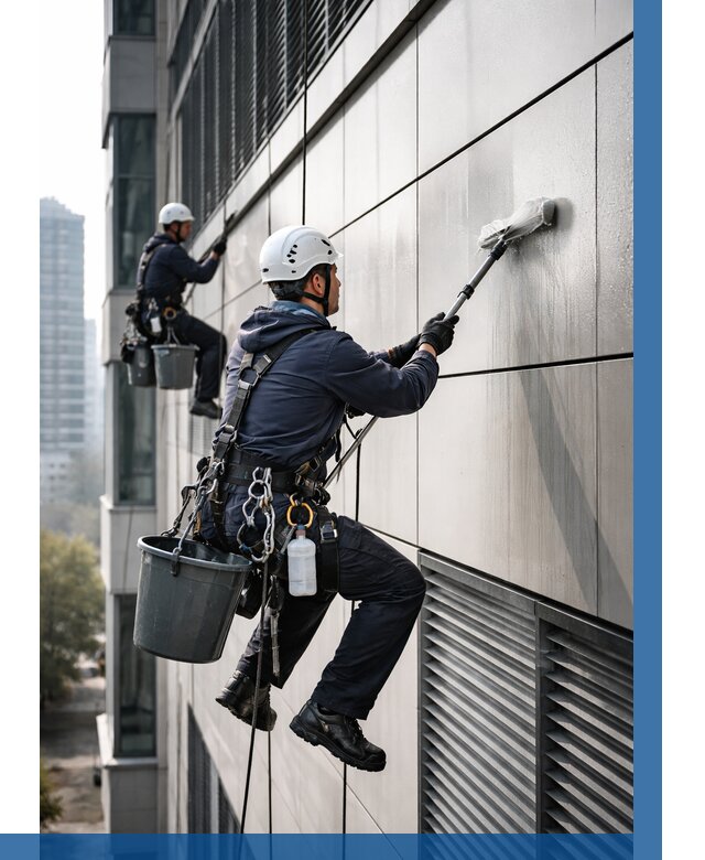 Мойка вентилируемого фасада в Камышине от 257 р. | ВЫСОТНИК-Кмш