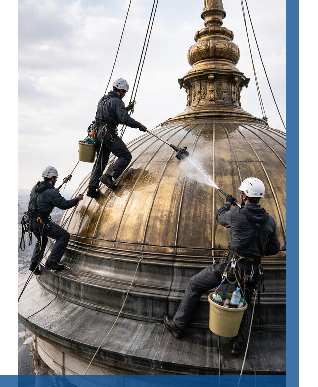 Мойка куполов и шпилей в Камышине от 8221 р. - заказать | ВЫСОТНИК-Кмш