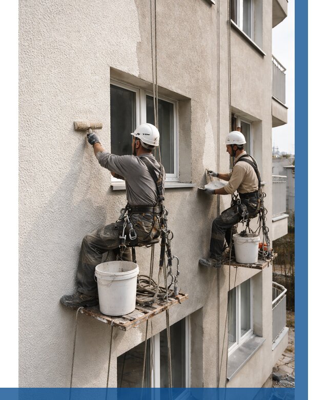 Нанесение короеда на фасад в Камышине от 462 р. | ВЫСОТНИК-Кмш