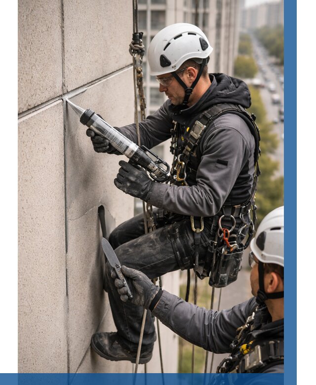 Первичная герметизация швов в Камышине от 617 р. | ВЫСОТНИК-Кмш