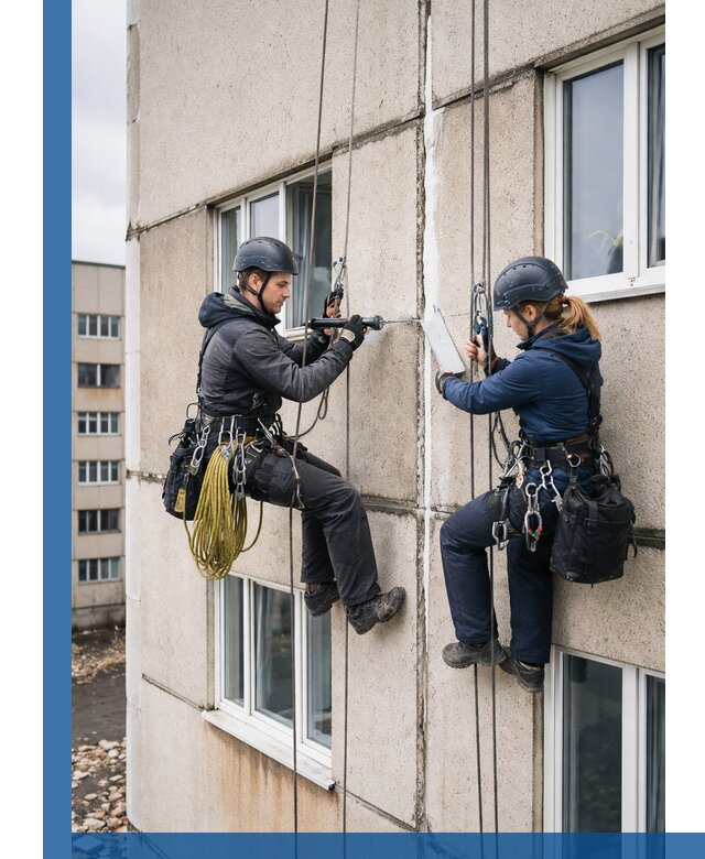 Герметизация межпанельных швов тёплым швом в Камышине