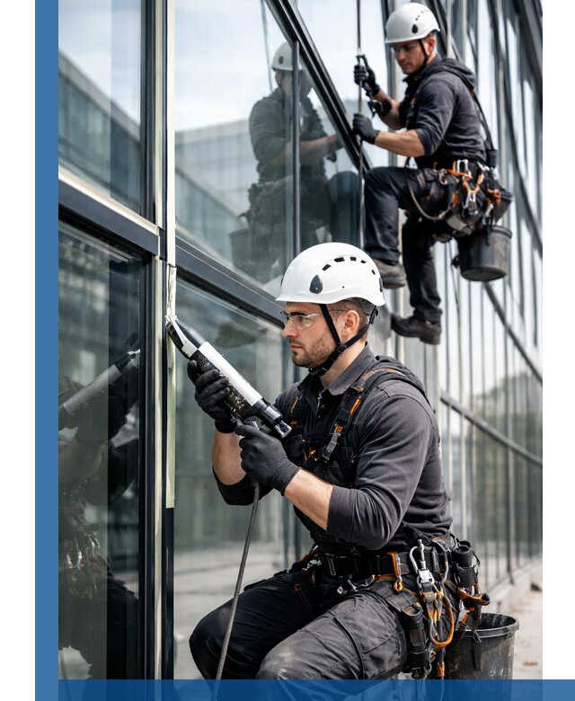 Герметизация витражных швов в Камышине для зданий и фасадов