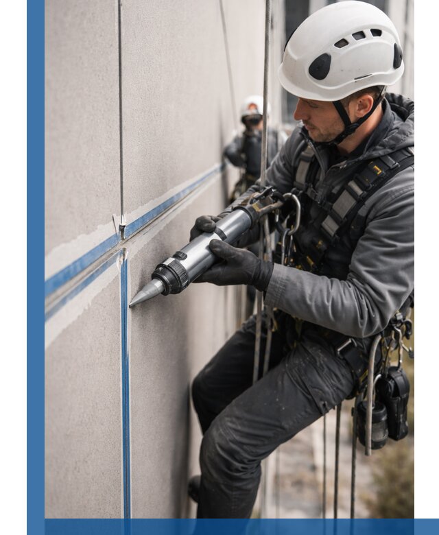 Герметизация стыков фасадных панелей в Камышине качественно и быстро