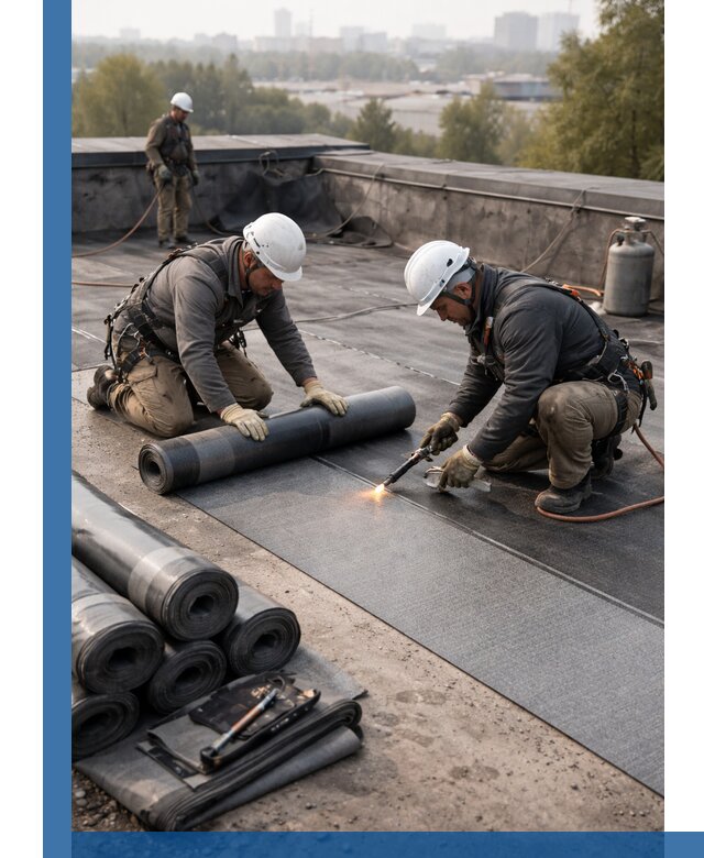 Монтаж мягкой кровли в Камышине профессионально и надежно