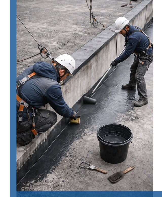 Гидроизоляция кровли жидкой резиной профессионально в Камышине