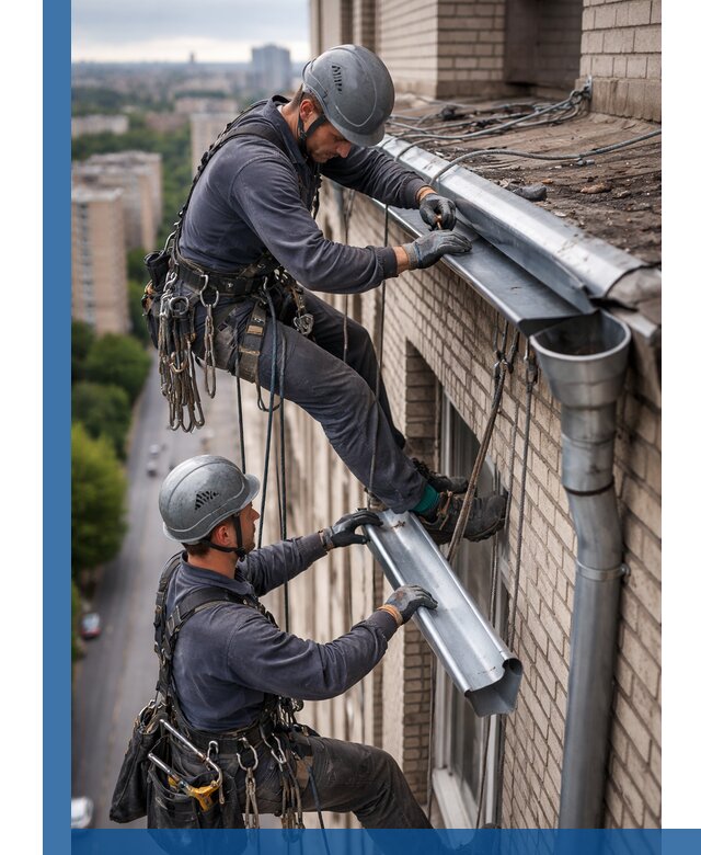 Ремонт водосточных желобов в Камышине, быстро и качественно