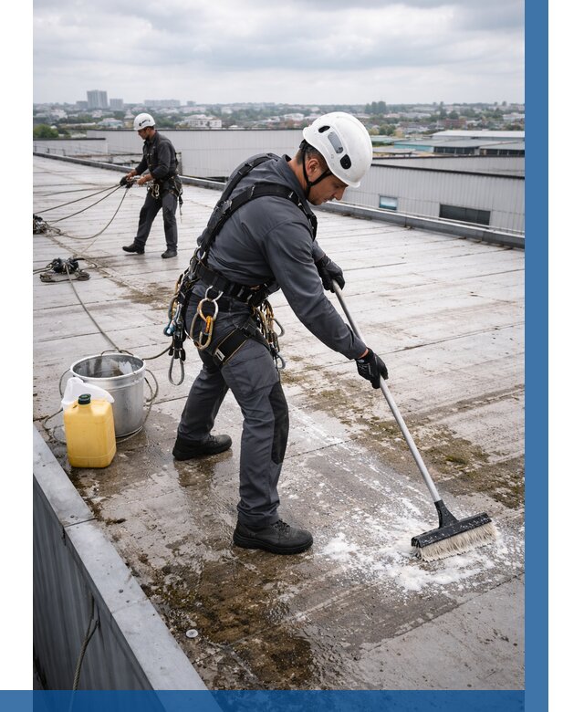 Очистка крыши по графику в Камышине от 7707 р. | ВЫСОТНИК-Кмш