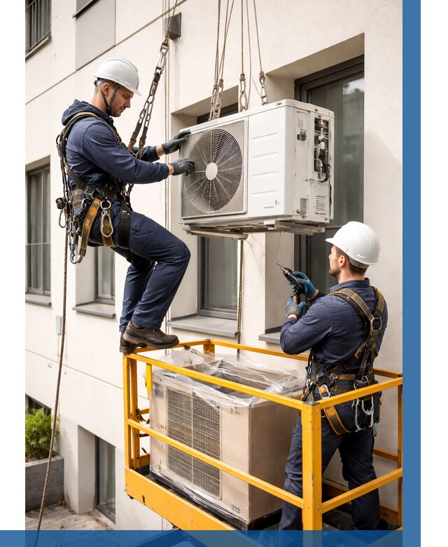 Демонтаж внешнего блока кондиционера в Камышине от 3597 р. | ВЫСОТНИК-Кмш