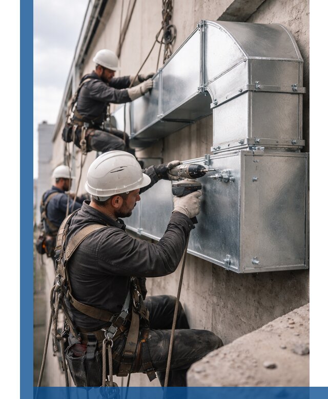 Профессиональный монтаж вентиляционных коробов в Камышине под ключ