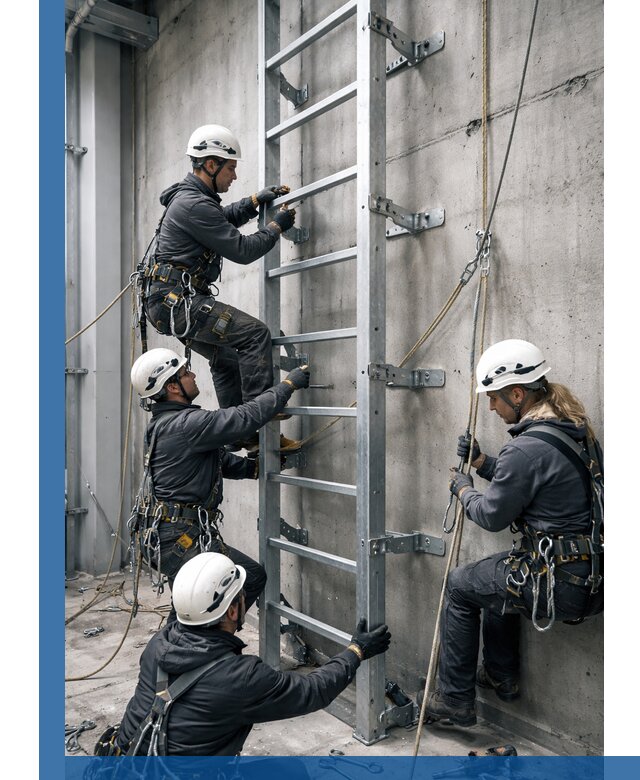 Монтаж металлических лестниц в Камышине под ключ со гарантией