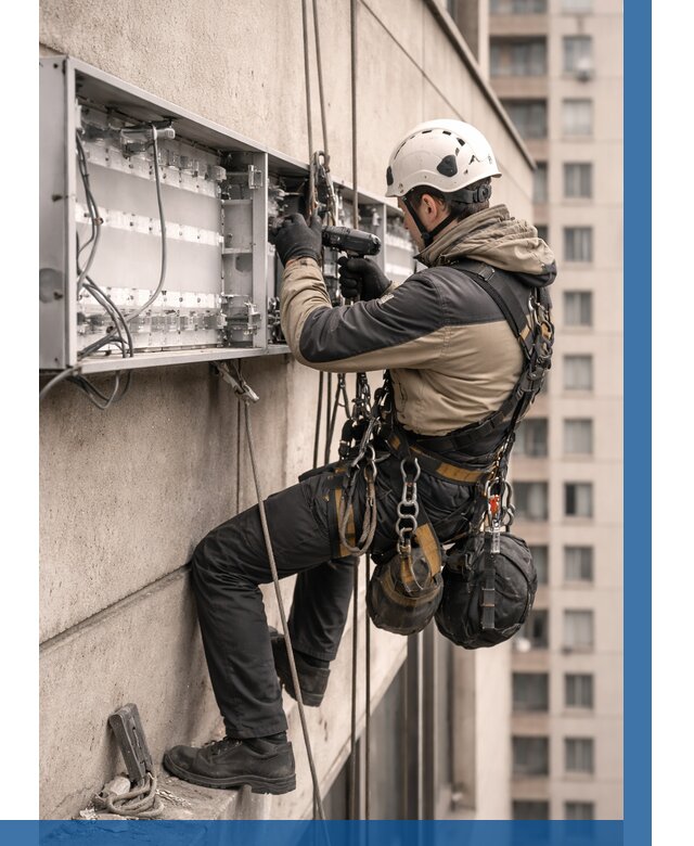 Ремонт вывески на высоте в Камышине от 4624 р. | ВЫСОТНИК-Кмш