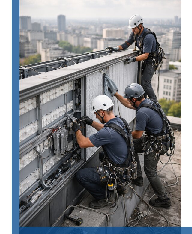 Профессиональное обслуживание крышной рекламы в Камышине под ключ