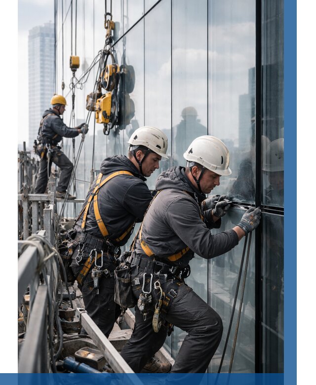 Структурное остекление фасадов в Камышине от 9762 р. | ВЫСОТНИК-Кмш