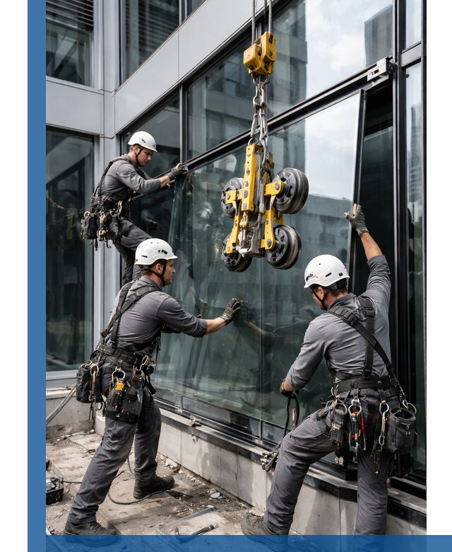 Структурное остекление фасадов в Камышине монтаж и обслуживание