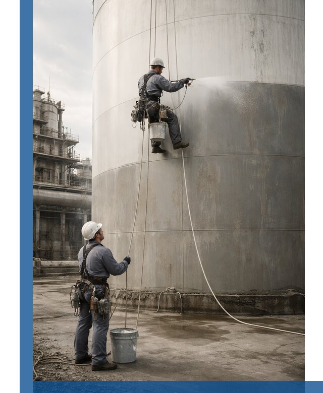 Покраска стальных резервуаров и емкостей в Камышине профессионально