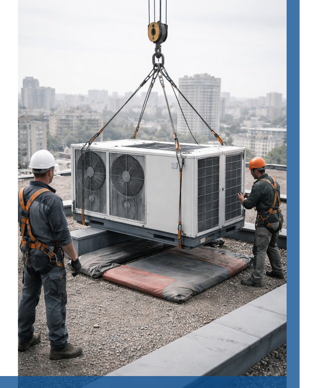 Подъем груза на крышу в Камышине от 5138 р. | ВЫСОТНИК-Кмш заказать