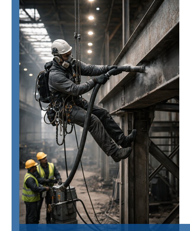 Обеспыливание конструкций в цехах промышленного производства в Камышине