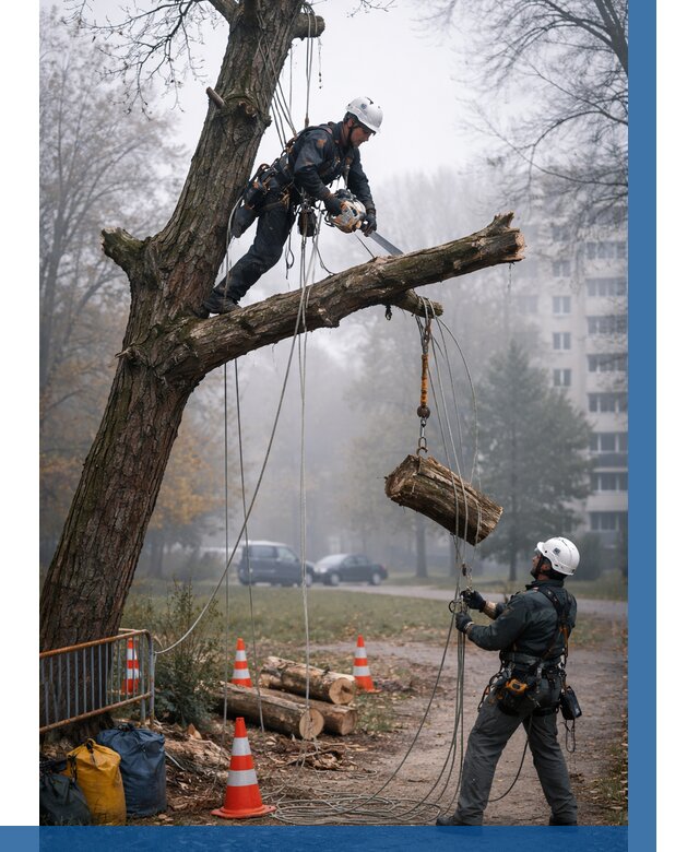 Удаление аварийных деревьев в Камышине от 15414 р. | ВЫСОТНИК-Кмш