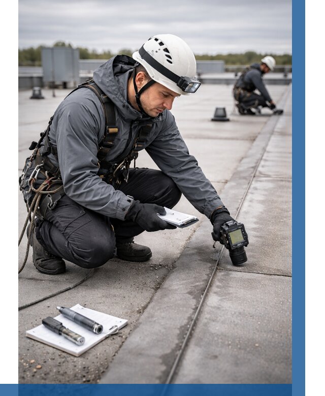 Обследование кровли на протечки в Камышине от 4624 р. | ВЫСОТНИК-Кмш