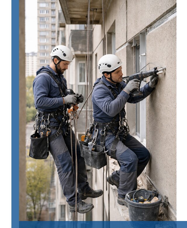 Промышленные альпинисты высотные работы и монтаж в Камышине